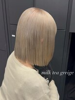 ベレーザ 渋谷(BELEZA)&nbsp;17712ホワイトブロンドシャンパンベージュミディアムレイヤー