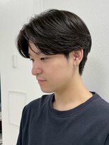 アントバイフィフス 秋田(unt by fifth) 秋田駅メンズカットメンズパーマニュアンスパーマセンターパート