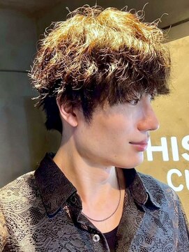 ディスイズバーバー(THIS IS BARBER) ツイストスパイラルパーマ マッシュ ニュアンスパーマ【札幌】