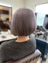 レジェンド(LEGEND)&nbsp;アッシュグレー×グラデーションボブ