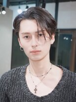 ページ(page,)&nbsp;ガイルヘア黒髪センターパート韓国ヘア心斎橋