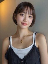 切りっぱなしボブ・ショートボブもまとまりのあるヘアスタイルに