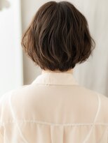 カバーヘア ブリス 北浦和(COVER HAIR bliss)&nbsp;ダークブラウンウェットヘアシャギーショートY北浦和20代30代