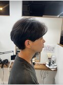シャドウパーマフェザーパーママッシュ刈り上げツーブロック