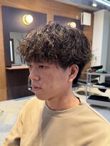 アトラクト バイ ラック 津田沼(Attract by LUCK) シャドウパーマ/津田沼/メンズパーマ/メンズ/メンズカット