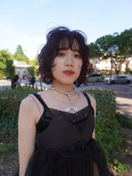 クリアーオブヘアー 一社店(clear OF HAIR) red brown × bob perm