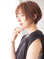 アッシュ 二俣川南口店(Ash) ふんわり前下がりショートボブ