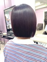 アヴァンス 難波店(AVANCE.)&nbsp;ダークレッド×タッセルボブ