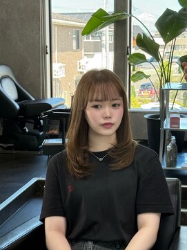 エーデル(EDEL) 顔まわりレイヤー【アッシュブラウン】
