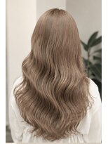 ルノヘアー(Lunohair)&nbsp;大人可愛い透明感ベージュカラー×小顔レイヤーカット×秋カラー