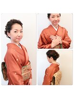 ヘアサロン ナヴィ 赤坂(NaVie AKASAKA)&nbsp;訪問着&ヘアセット