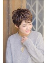 スタジオ 渋谷 原宿(Stujio)&nbsp;シルエット抜.群のふわカールショート☆