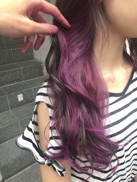 ビヨンドイー(beyond E) インナーユニコーンカラーラベンダーピンク