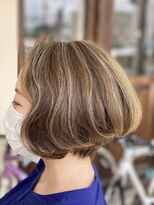 フランジェッタヘアー(Frangetta hair) カット職人ボブ