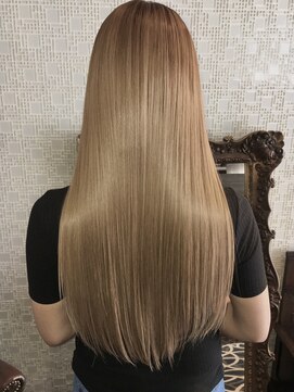 ヘアープロデュース ア ラ モード(Hair Produce A La Mode) ハイトーンカラーでもツヤサラ美髪　2