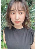 【unico.】シースルーバング・ワイドバング・おしゃれバング
