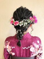 ジュジュル 稲毛本店(jujur)&nbsp;透明感カラー/アレンジ/カーキグレージュ/大人かわいい【稲毛】