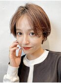 ハンサムマッシュショート/似合わせカット/大人かわいい/