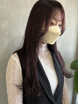 ティティ(TiTi) 大人可愛い20代30代40代 パープルピンク透明感カラー[TiTi_福田