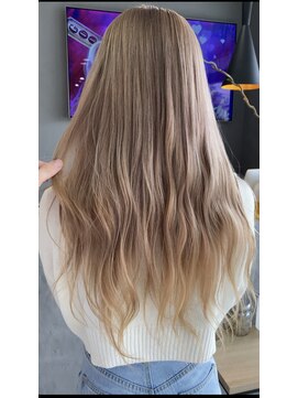 ヘリム(HELIM) 【石川尚之】ミルクティーベージュケアブリーチカラー