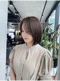 【ACE】切りっぱなし外ハネボブ×イルミナカラー