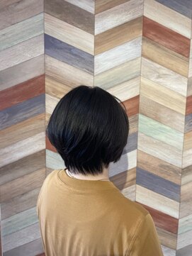 ヘアートゥリース(hair trees) ひし形グラデーションボブ