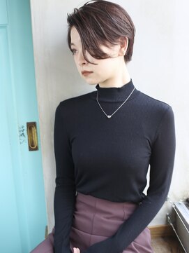 バース(BIRTH) 天神【BIRTH】前髪なしショート×大人可愛いハンサムショート10