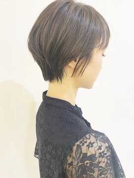 モリオ フロム ロンドン 成増店 【morio成増/玉井】マッシュショート　オリーブベージュ