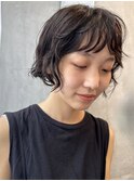 ゆるっとくせ毛風ボブパーマ
