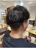 【波巻きパーマ】