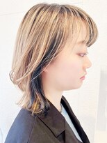 ヴィラ 川西店(Villa)&nbsp;20代30代大人かわいいミルクティーベージュインナーカラー