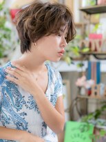 カバーヘア ブリス 戸田公園西口店(COVER HAIR bliss) くせ毛風ゆるふわカールマッシュパーマh2戸田公園20代30代40代