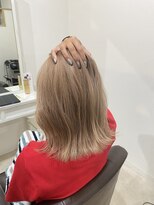 トムヘアーデザイン 香里園店(TOM HAIR DESIGN) ミルクティーベージュ×髪質改善