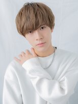 モッズヘアメン 札幌月寒店(mod's hair men)&nbsp;フレンチカジュアルなイケメンハイトーンマッシュb札幌月寒