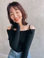 エイミー(Aimee)&nbsp;Aimee町田　レイヤーボブ×ピンクブラウン