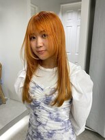 ゼスト 八王子店(ZEST)&nbsp;オレンジカラー/オレンジブラウン/ハイトーン/【永尾しおり】