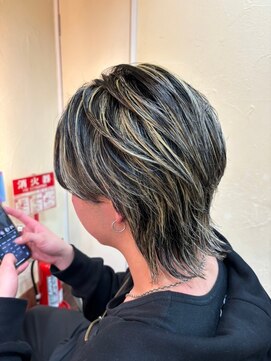 メンズヘアトーキョー 渋谷(MEN'S HAIR TOKYO) ハイライトウルフ！