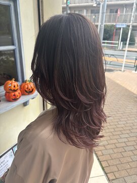 エイミーバイアフロート(amie by afloat) ウルフをもっと可愛く☆大人ピンク