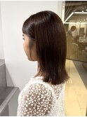 鎖骨ボブ