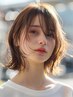 似合わせカット＋透明感ダメージレスカラー