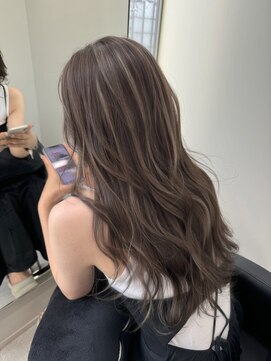 アルドーレフィエロ シンサイバシ(Ardore fiero shinsaibashi) コントラスト極ハイライト☆グレーベージュ☆20代30代40代