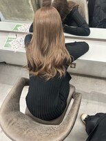 キング(K!ng)&nbsp;縮毛矯正髪質改善ハイライトレイヤーカット楠葉美容室エクステ