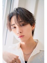 オーシャントーキョー 心斎橋(OCEAN TOKYO WEST)&nbsp;ワックスなしナチュラルシースルーセンターパートフェザーパーマ