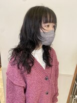 リア(Li'a by neolive)&nbsp;パーマ × ロングレイヤー