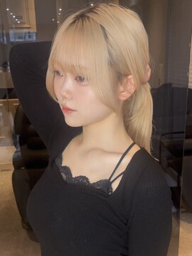 ジーナ 福岡天神(Zina) 韓国顔まわりヘア/Zina福岡天神