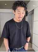 men's/メンズショートパーマ/無造作パーマ/ニュアンスパーマ