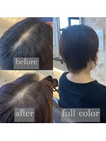 ヴィアスヘアー(vias hair)&nbsp;【白髪染め】"ゼロテク"白髪カバーも◎ナチュラルブラウン