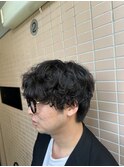 吉田丞/無造作パーマ/ニュアンスパーマ
