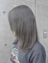 オーガニック ライフ 若葉 鶴ヶ島(organic+life)&nbsp;夏カラー秋カラー◎大人可愛い透明感グレージュ顔周りレイヤー