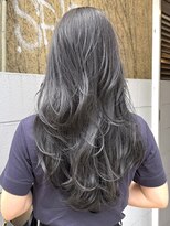 チョビー(Chobii) 表参道グレージュカラーデジタルパーマイルミナカラー